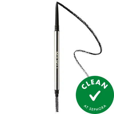 MERIT BROW 1990 ULTRA FINE EYEBROW GEL PENCIL BROWN BLACK 0.0007 OZ / 0.02 G