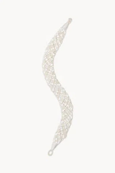 MERLETTE NATURA BELT IN WHITE IVORY