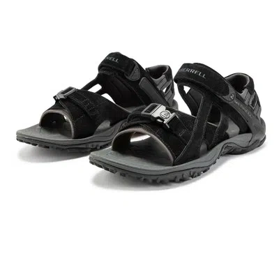 MERRELL MERRELL MENS KAHUNA III WALKING SHOES SANDALS BLACK SPORTS OUTDOORS BREATHABLE