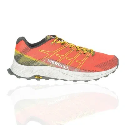 MERRELL MERRELL MENS MOAB FLIGHT TRAIL RUNNING SHOES TRAINERS SNEAKERS ORANGE SPORTS