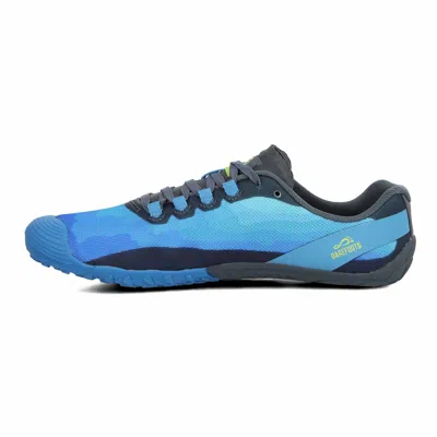 MERRELL MERRELL MENS VAPOR GLOVE 4 TRAIL RUNNING SHOES TRAINERS SNEAKERS BLUE SPORTS