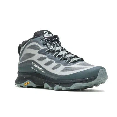MERRELL SHOES MEN MERRELL MOAB SPEED MID GTX J500327 GRAPHITE-GREY
