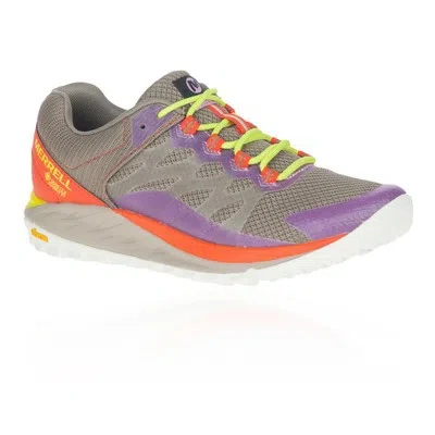 MERRELL MERRELL WOMENS ANTORA 2 GORE-TEX TRAIL RUNNING SHOES TRAINERS SNEAKERS GREY