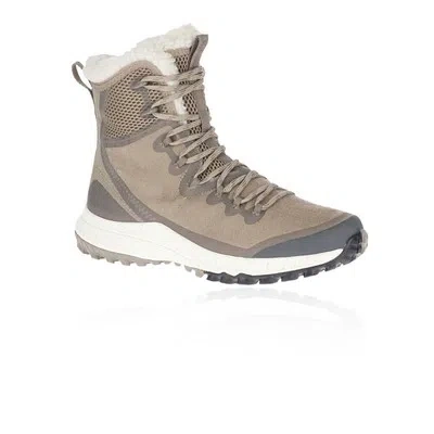 MERRELL MERRELL WOMENS BRAVADA POLAR WATERPROOF WALKING BOOTS BROWN SPORTS OUTDOORS WARM