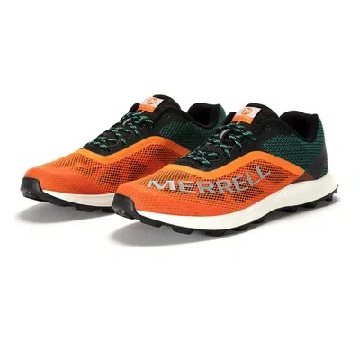 MERRELL MERRELL WOMENS MTL SKYFIRE RD TRAIL RUNNING SHOES TRAINERS SNEAKERS GREEN ORANGE