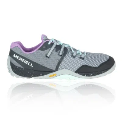 MERRELL MERRELL WOMENS TRAIL GLOVE 6 RUNNING SHOES TRAINERS SNEAKERS GREY SPORTS