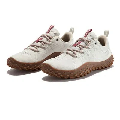 MERRELL MERRELL WOMENS WRAPT WALKING SHOES WHITE SPORTS OUTDOORS BREATHABLE SUEDE
