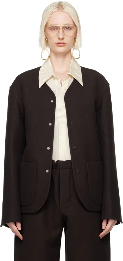 META CAMPANIA COLLECTIVE BROWN LEON JACKET