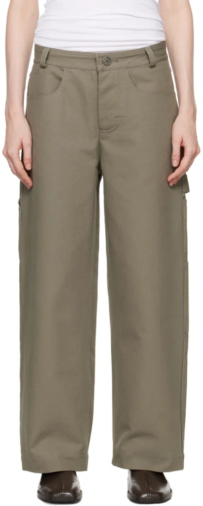 META CAMPANIA COLLECTIVE GRAY FRANKIE WORKWEAR TROUSERS