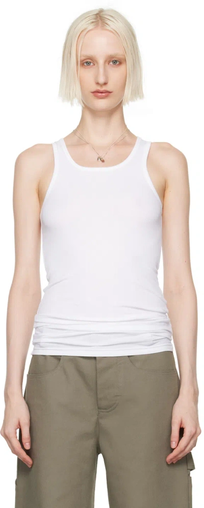 META CAMPANIA COLLECTIVE WHITE FRANCIS TANK TOP