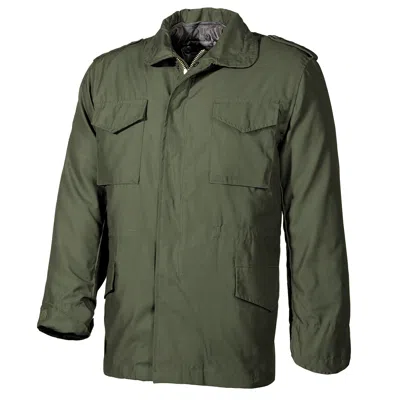 MFH MFH US M65 FELDJACKE MIT STEPPFUTTER HERREN WINDJACKE WARM LÄSSIG OD GREEN