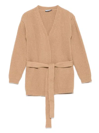 MI MI SOL RIBBED CARDIGAN