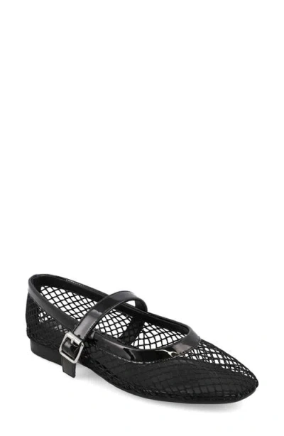 MIA MIA RAYZA WOVEN MARY JANE FLAT
