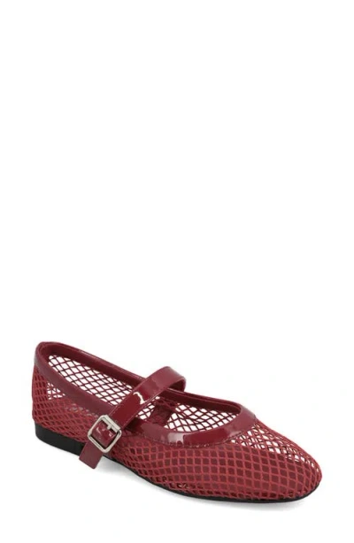 MIA MIA RAYZA WOVEN MARY JANE FLAT