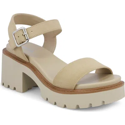 MIA MIA SAVY ANKLE STRAP PLATFORM SANDAL