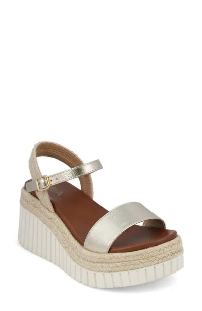 MIA MIA YANIS ANKLE STRAP PLATFORM WEDGE SANDAL