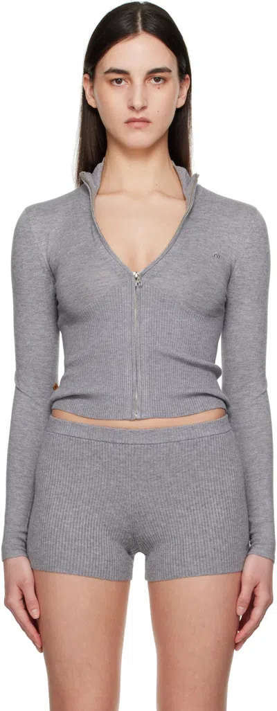 MIAOU GRAY VLAD SWEATER