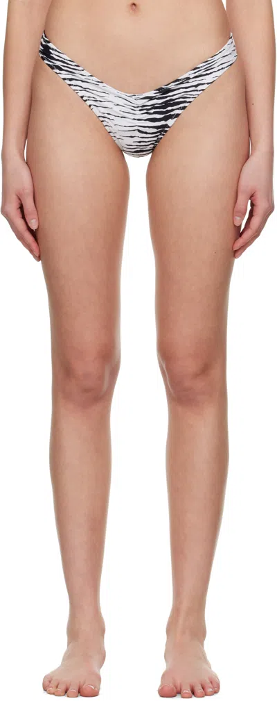 MIAOU WHITE & BLACK BAMBI BIKINI BOTTOM