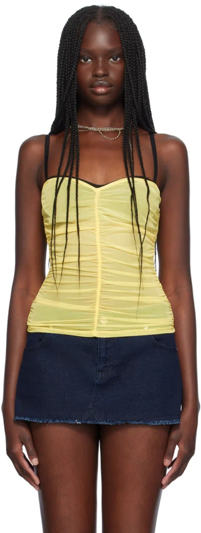 MIAOU YELLOW RENZO TUBE TOP