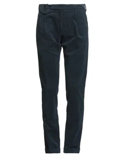 MICHAEL COAL MICHAEL COAL MAN PANTS MIDNIGHT BLUE SIZE 31 COTTON, ELASTANE