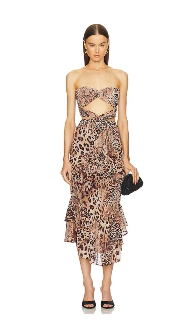MICHAEL COSTELLO X REVOLVE NATALIA MIDI DRESS