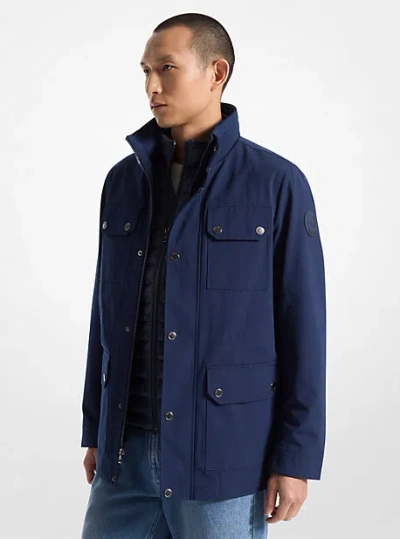 MICHAEL KORS 2-IN-1 WOVEN FIELD JACKET