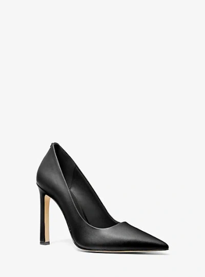 MICHAEL KORS AMARA LEATHER PUMP