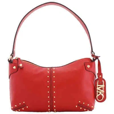 MICHAEL KORS MICHAEL KORS ASTOR STUDDED LARGE LEATHER HANDBAG 32S3GATU3L-808