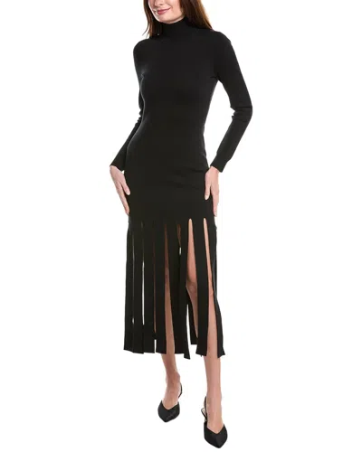 MICHAEL KORS MICHAEL KORS COLLECTION WOOL-BLEND STREAMER SWEATERDRESS