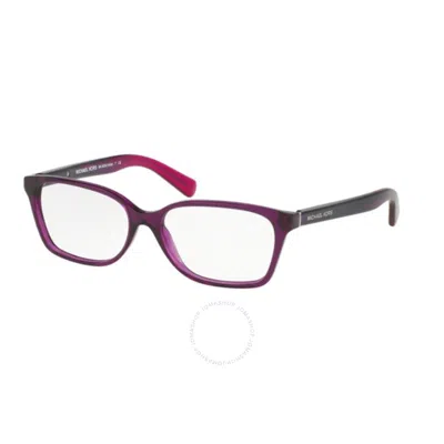 MICHAEL KORS MICHAEL KORS DEMO RECTANGULAR EYEGLASSES MK4039 3222 54