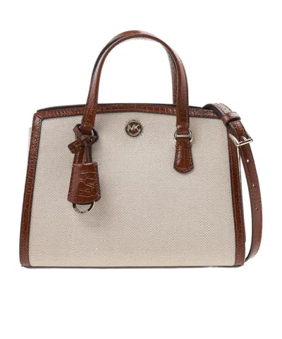 MICHAEL KORS DOUBLE-HANDLE CROSS-BODY BAG