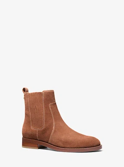 MICHAEL KORS ELLA SUEDE CHELSEA BOOT