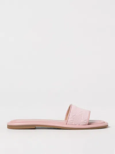 MICHAEL KORS FLAT SANDALS MICHAEL KORS WOMAN COLOR PINK