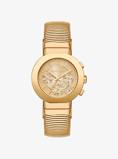 MICHAEL KORS GRAMERCY GOLD-TONE WATCH