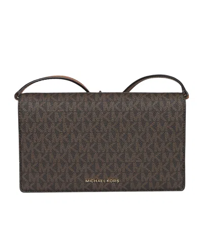 MICHAEL KORS JET SET CLAMSHELL CROSSBODY BAG