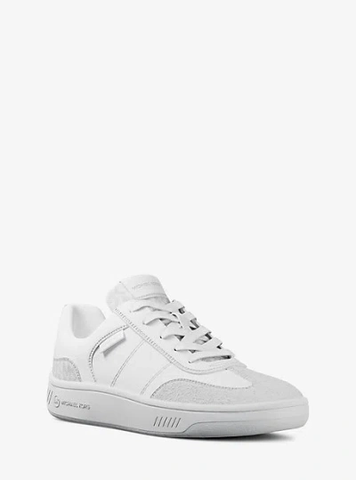 MICHAEL KORS KAI MIXED-MEDIA SNEAKER