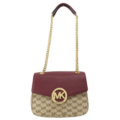 MICHAEL KORS LEATHER PVC SHOULDER BAG (PRE-OWNED)