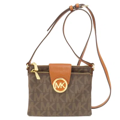 MICHAEL KORS LEATHER SHOULDER BAG (PRE-OWNED)