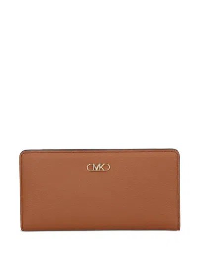 MICHAEL KORS LOGO-PLAQUE WALLET