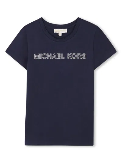 MICHAEL KORS LOGO-PRINT SHORT-SLEEVE T-SHIRT