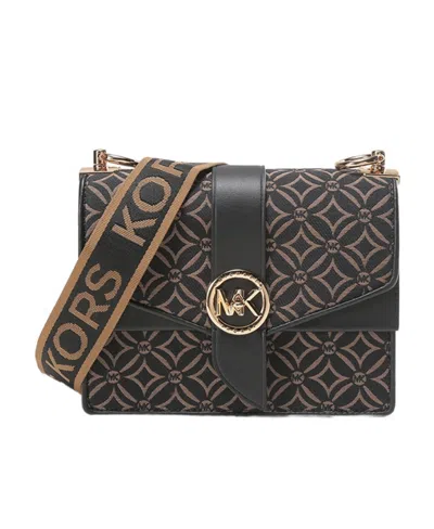MICHAEL KORS LOGO SHOULDER BAG