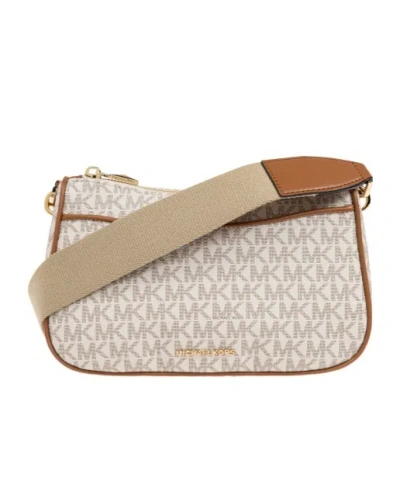 MICHAEL KORS MICHAEL MICHAEL KORS MONOGRAM-PATTERNED ZIPPED CROSSBODY BAG
