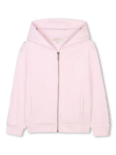 MICHAEL KORS LOGO-TAPE HOODIE