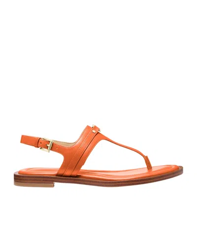 MICHAEL KORS MICHAEL MICHAEL KORS MANDY T-STRAP SANDALS