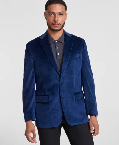 MICHAEL KORS MEN'S CLASSIC-FIT VELVET SPORT COAT