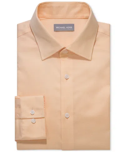 MICHAEL KORS MEN'S REGULAR FIT COMFORT STRETCH DRESS SHIRT