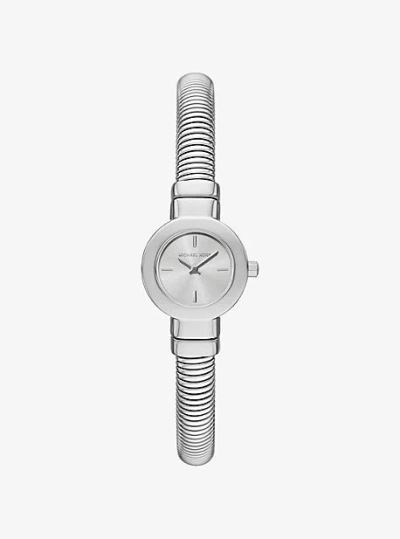 MICHAEL KORS MINI GRAMERCY SILVER-TONE WATCH