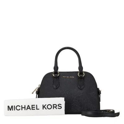 MICHAEL KORS PVC LEATHER HANDBAG SHOULDER BAG (PRE-OWNED)