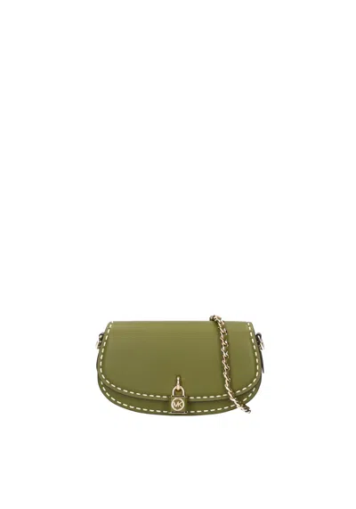 MICHAEL KORS SM EW CHAIN SLING MSGR WOMAN MICHAEL KORS 30T4GIMM1L-334 GREEN