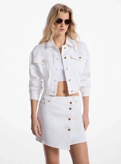 MICHAEL KORS STRETCH DENIM JACKET